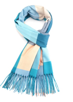 Pure Fashions Bright Check Scarf