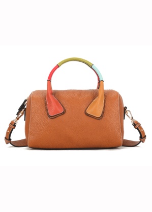 Long & Son Multi Coloured Handle Bag
