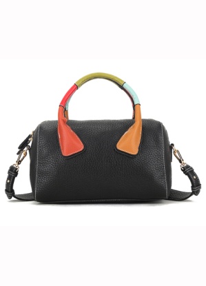 Long & Son Multi Coloured Handle Bag