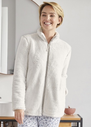 Damart Thermal Short Teddy Fleece Dressing Gown Suzanne Charles