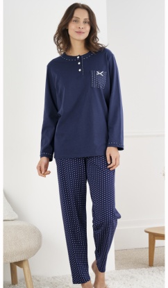 Damart Pull-on Cotton Pyjama