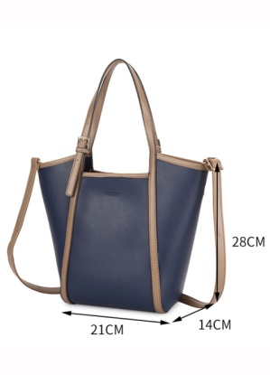 Long & Son Two Tone Tote Bag