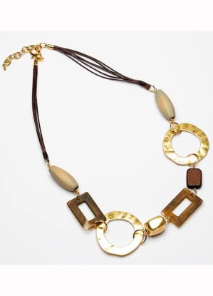 Eliza Gracious Waxed Cord Necklace