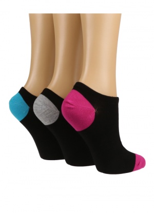 Ladies black deals trainer socks