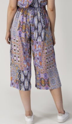 Jessica Graaf Lilac Printed Trousers