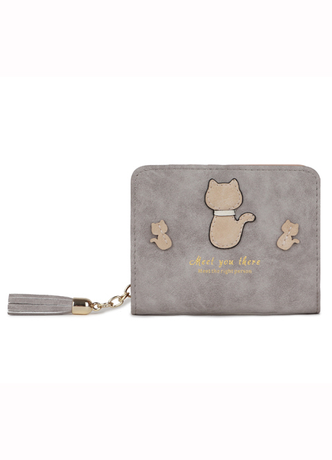 Long & Son Suede Cat Purse - Suzanne Charles