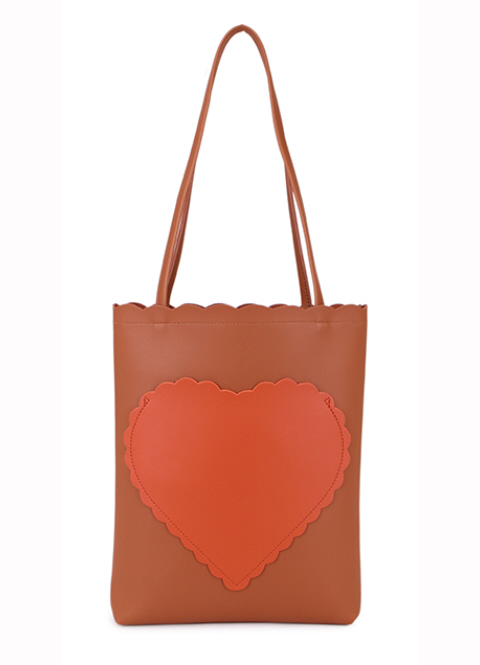 Long & Son Love Heart Bag