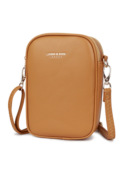 Long and Son Double Zip Crossbody Bag