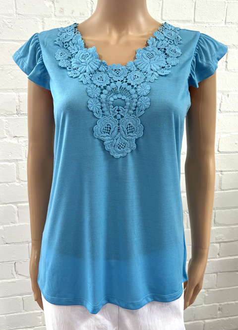 Jessica Graaf Lace Top - Suzanne Charles