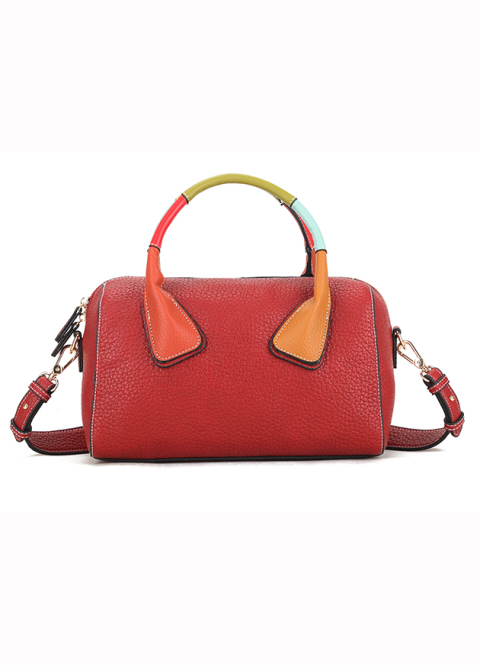 Long & Son Multi Coloured Handle Bag