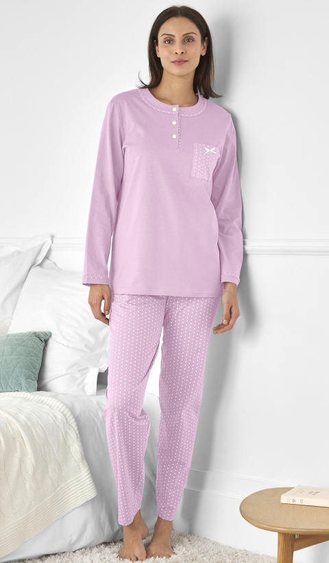 Damart Pull-on Cotton Pyjama