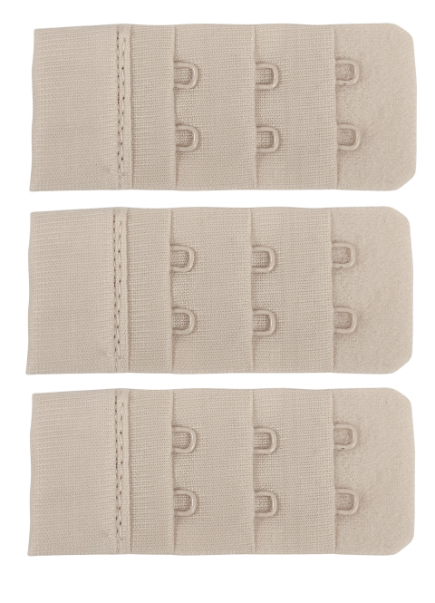 Naturana 3 Pack Bra Extender Narrow Two Hook & Eye - Suzanne Charles