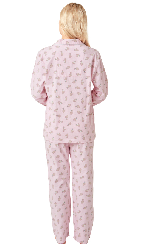 Indigo Sky Cheetah Wincey Pyjama - Suzanne Charles