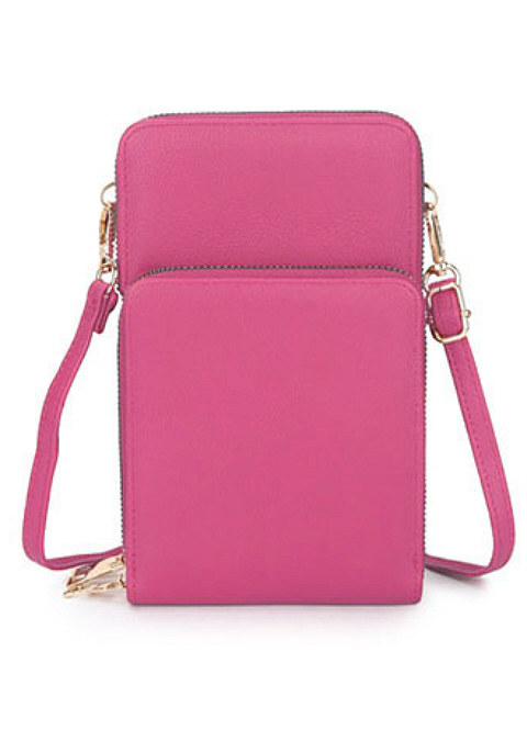 Long and Son Triple Zip compact Crossbody Bag - Suzanne Charles