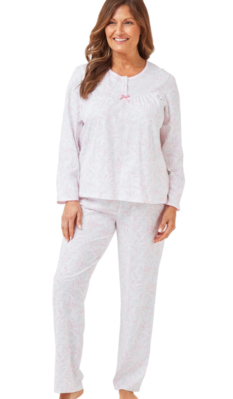 Marlon 100 Cotton Floral Trail Pyjama Suzanne Charles